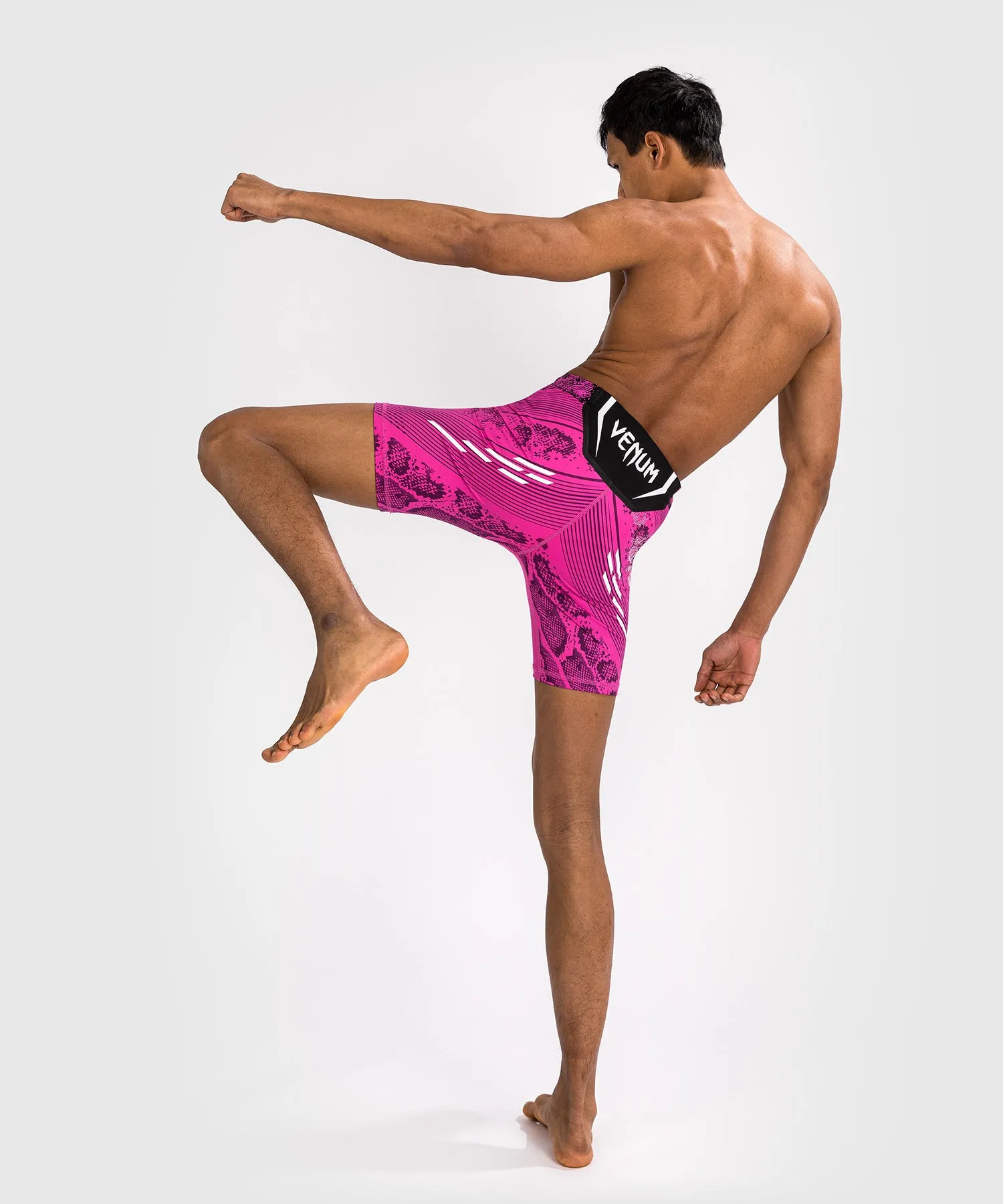 UFC Adrenaline by Venum Authentic Fight Night Men’s Vale Tudo Short - Pink - Sean OMalley