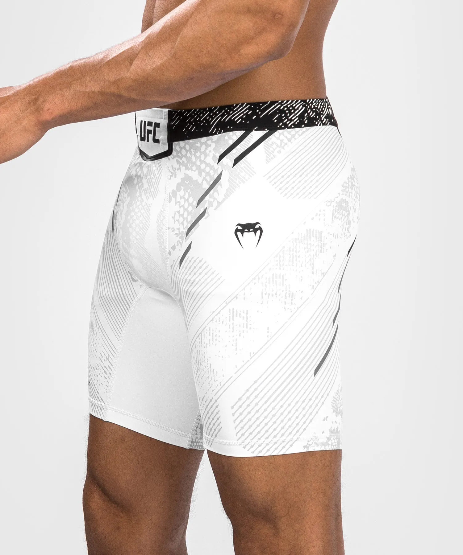 UFC Adrenaline by Venum Authentic Fight Night Men’s Vale Tudo Short - White