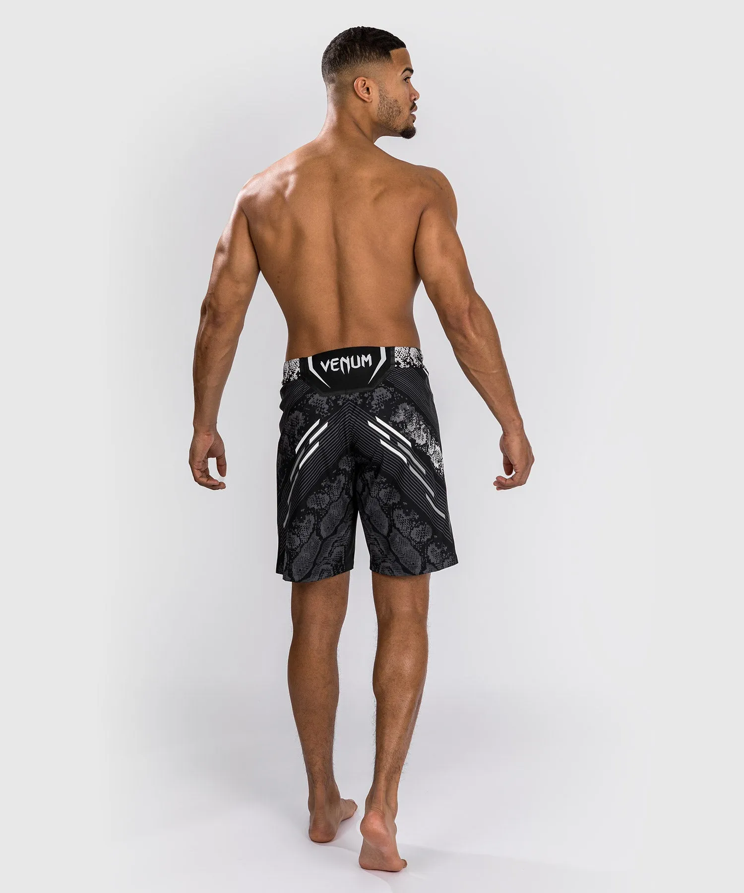 UFC Adrenaline by Venum Personalized Authentic Fight Night Men's Fight Short - Long Fit - Black