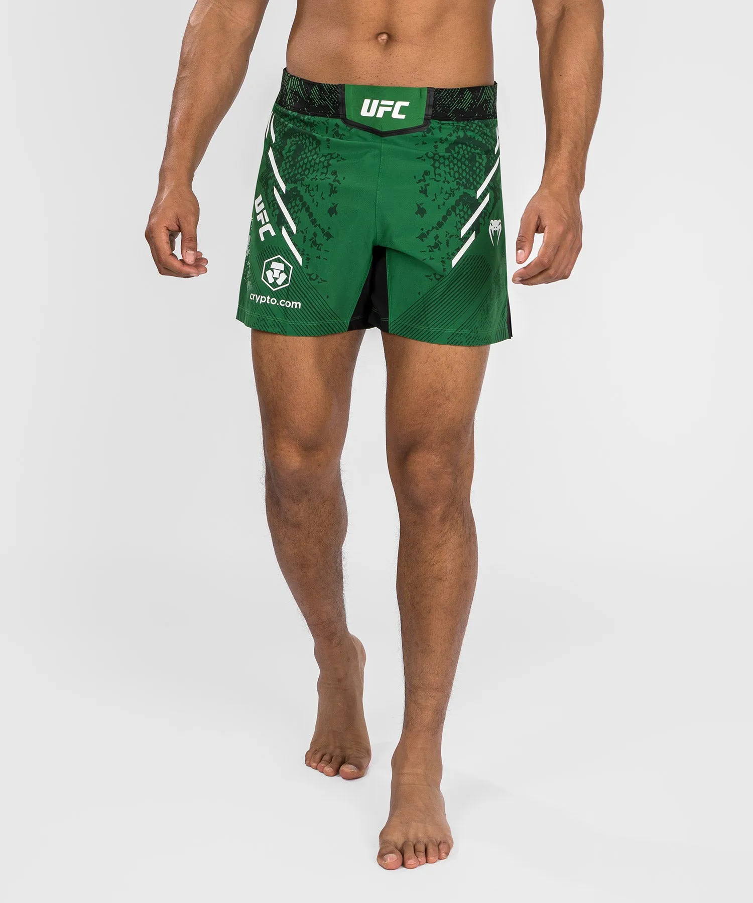 UFC Adrenaline by Venum Personalized Authentic Fight Night Men's Fight Short - Short Fit - Green