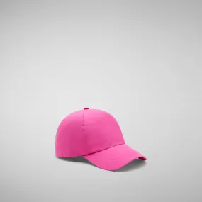 Unisex baseball cap Cleber in fucsia pink