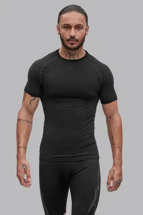 V_BASE SEAMLESS T-SHIRT - Black