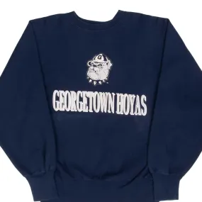 VINTAGE CHAMPION REVERSE WEAVE GEORGETOWN HOYAS SWEATSHIRT 1990S MEDIUM MADE USA