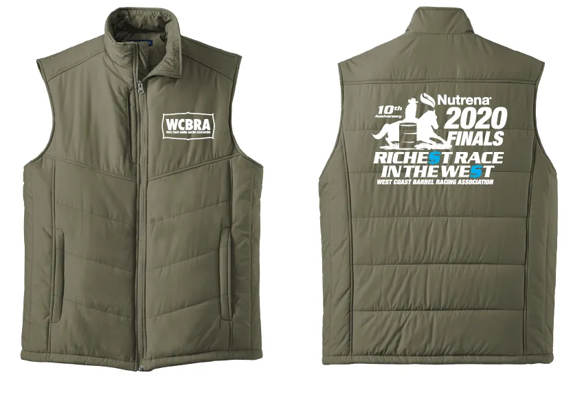 WCBRA Men's Puffy Vest - FREE SHIPPING