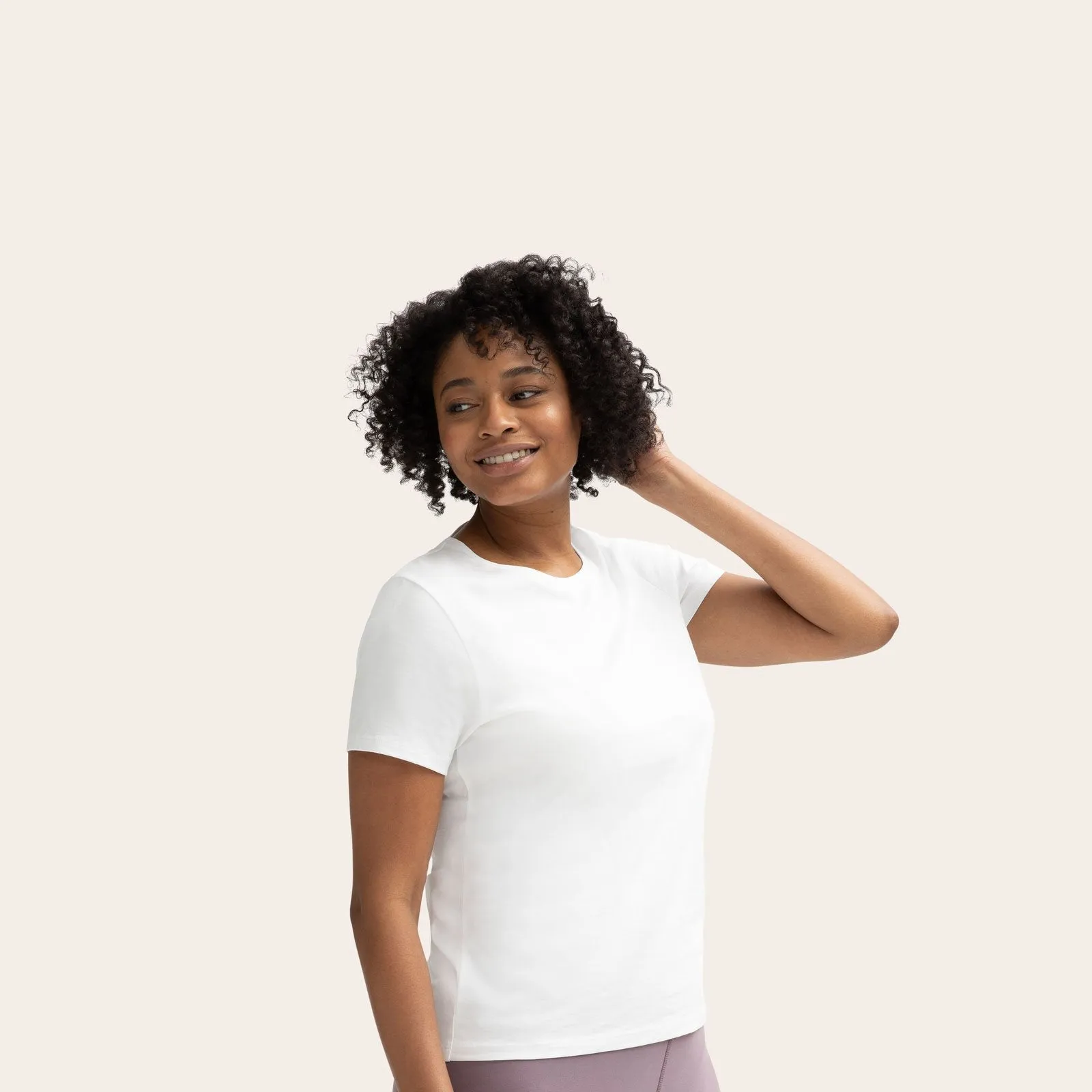 Women's Crew Neck T-Shirt & Sweatpants 4-Pack