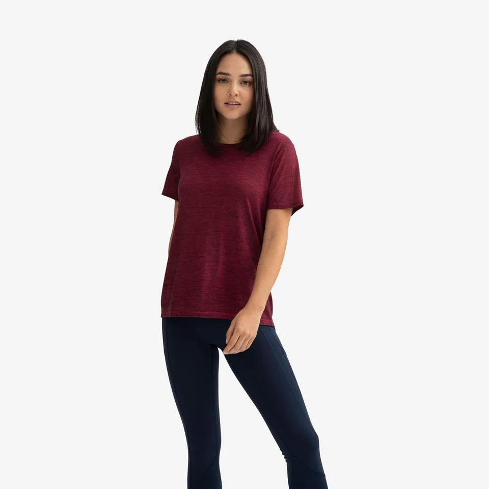 Women's Merino Wool Crew Neck T-Shirt