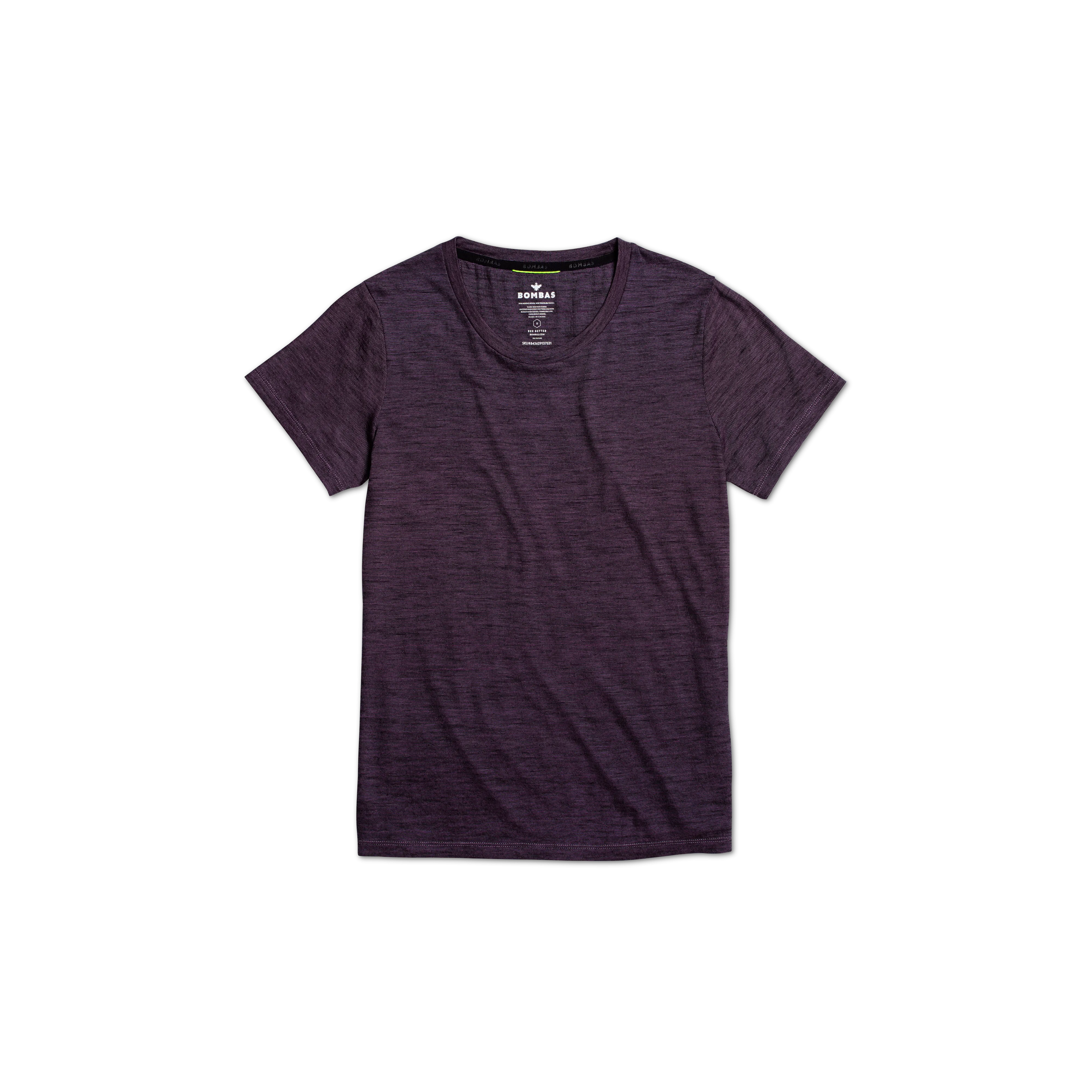 Women's Merino Wool Crew Neck T-Shirt