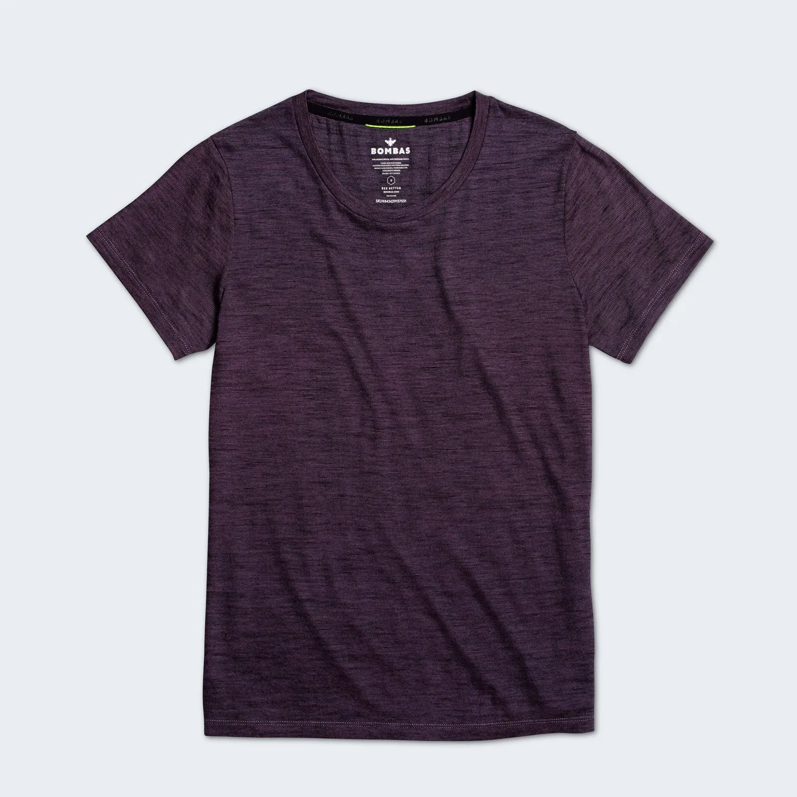 Women's Merino Wool Crew Neck T-Shirt