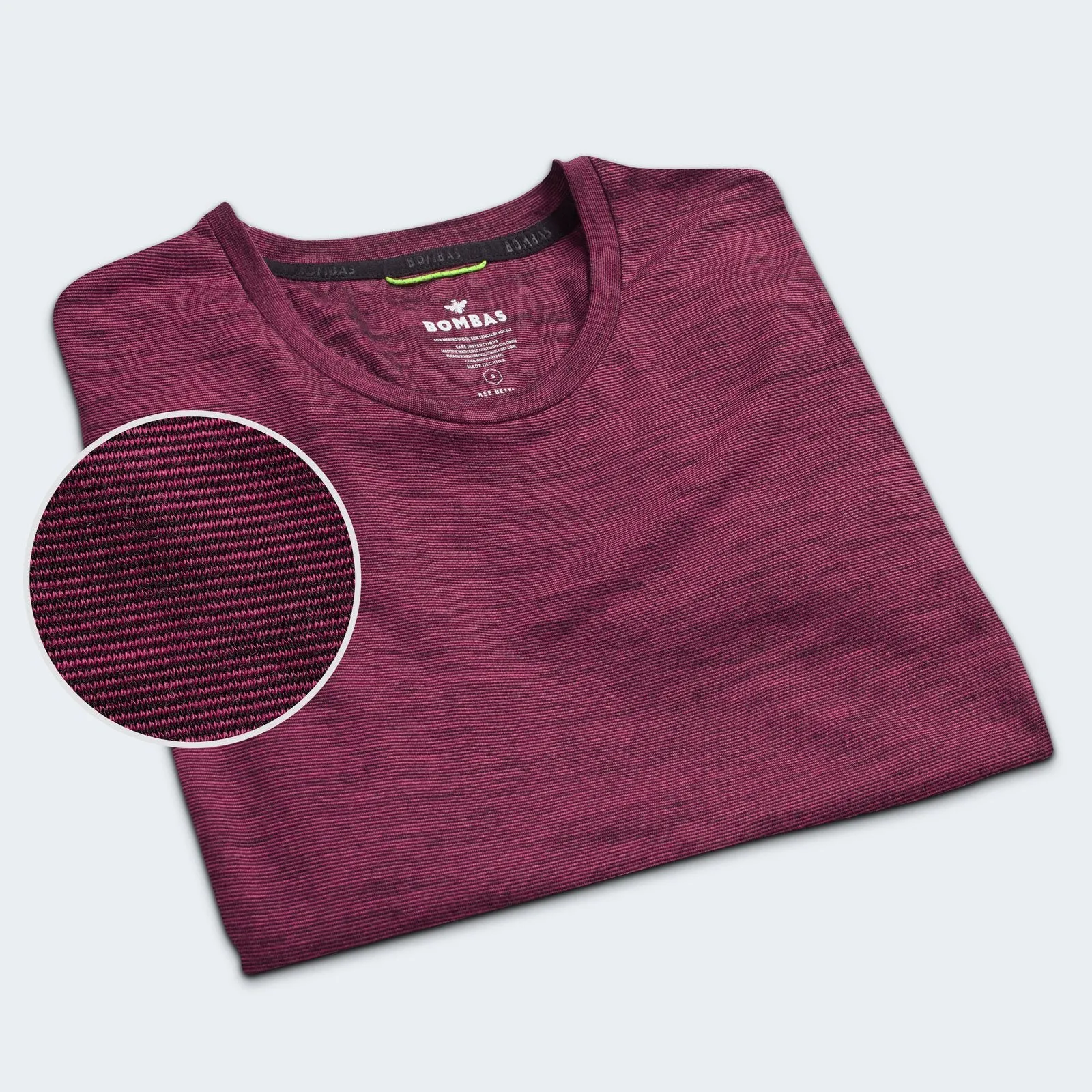 Women's Merino Wool Crew Neck T-Shirt