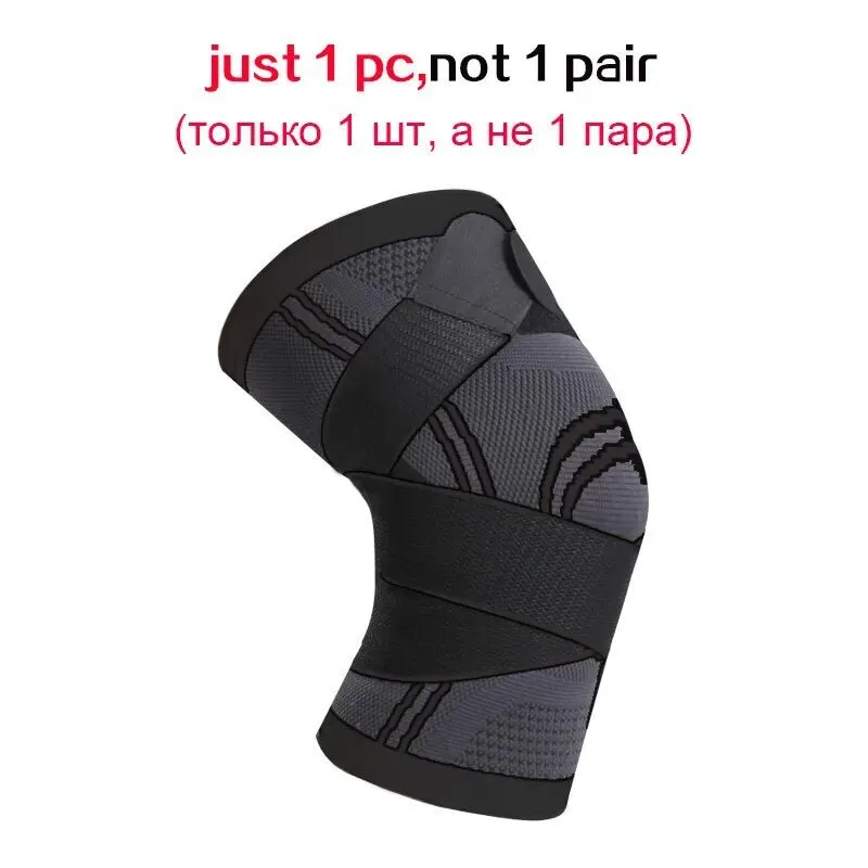 WorthWhile 1PC Sports Knee Pad - Elastic Support for Basketball & Volleyball