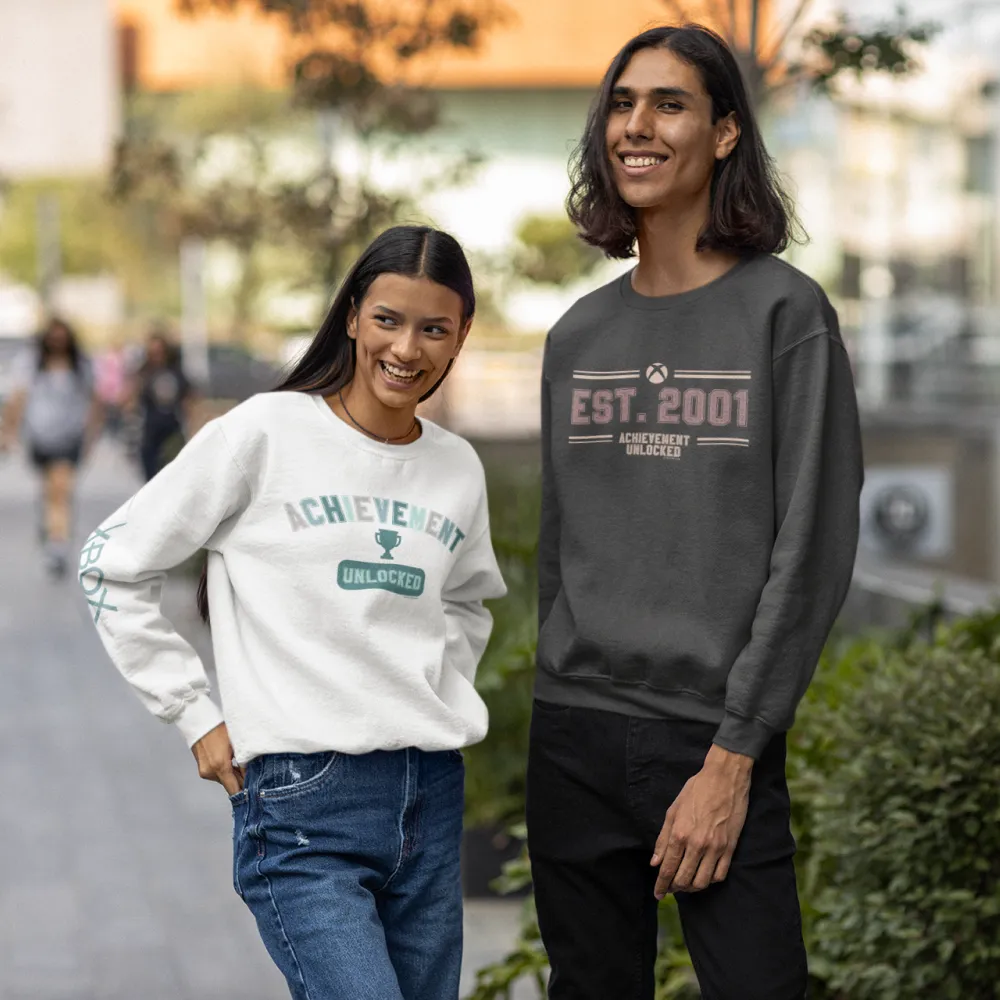 Xbox Varsity Achievement Unlocked Crewneck